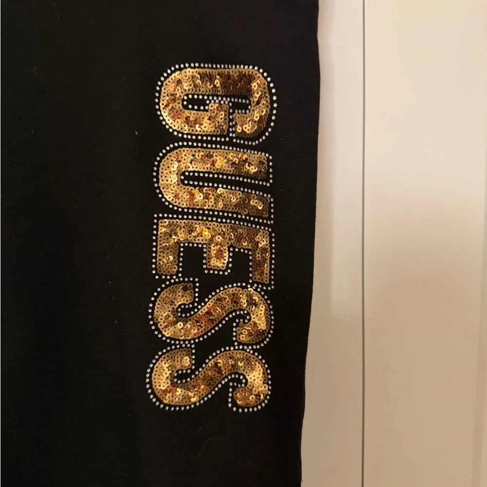 Women’s Black Guess Joggers M - Picture 8 of 10